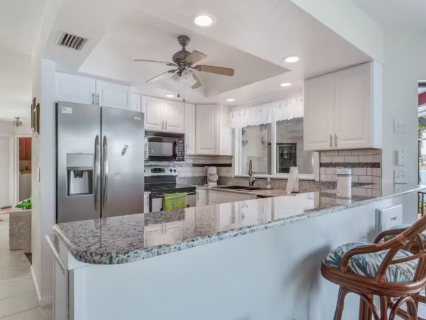 Marco Island Three Bedroom Home Pool & Dock